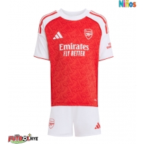 Camiseta Arsenal Primera Equipación para niños 2025-26 manga corta (+ pantalones cortos)